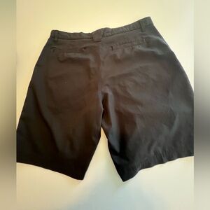 CHAMPION DUO DRY MENS 100% POLYESTER BLACK SHORTS.  SIZE 36 WAIST.